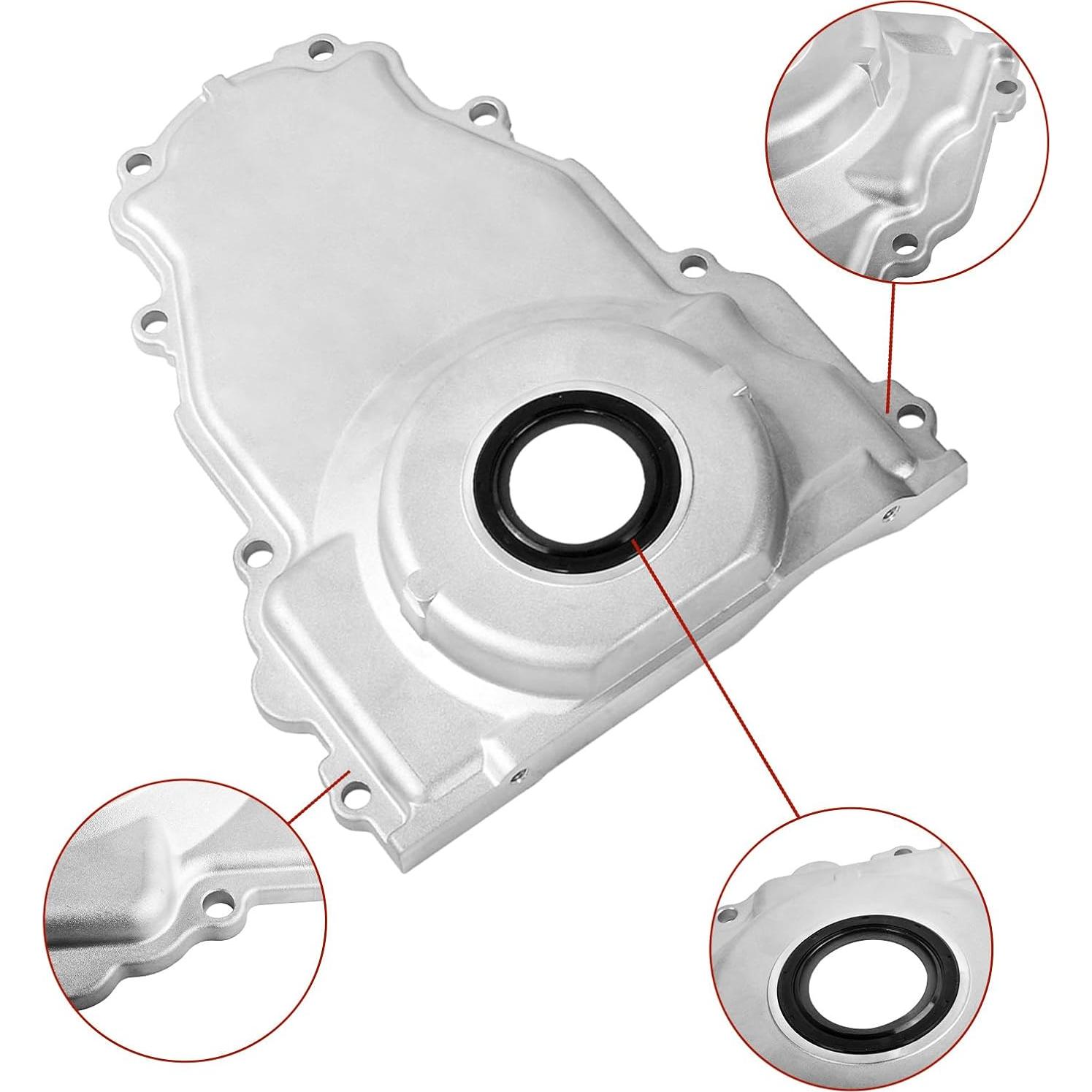 Cubierta del Tiempo Frontal WULAZMU Gen 3 LS1 LS6 4.8L-6.0L