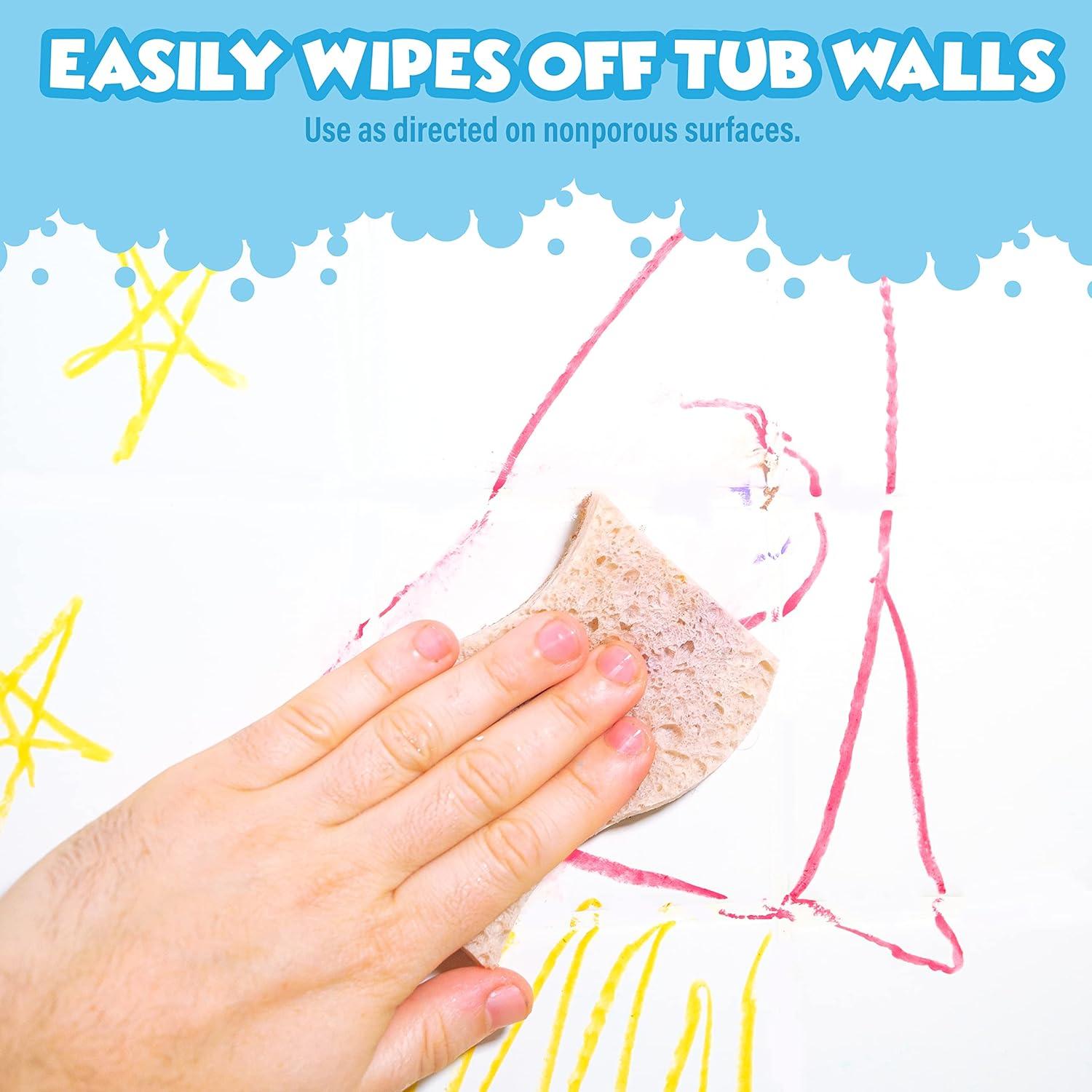 Crayones de Baño Tub Works 12 Colores No Tóxicos