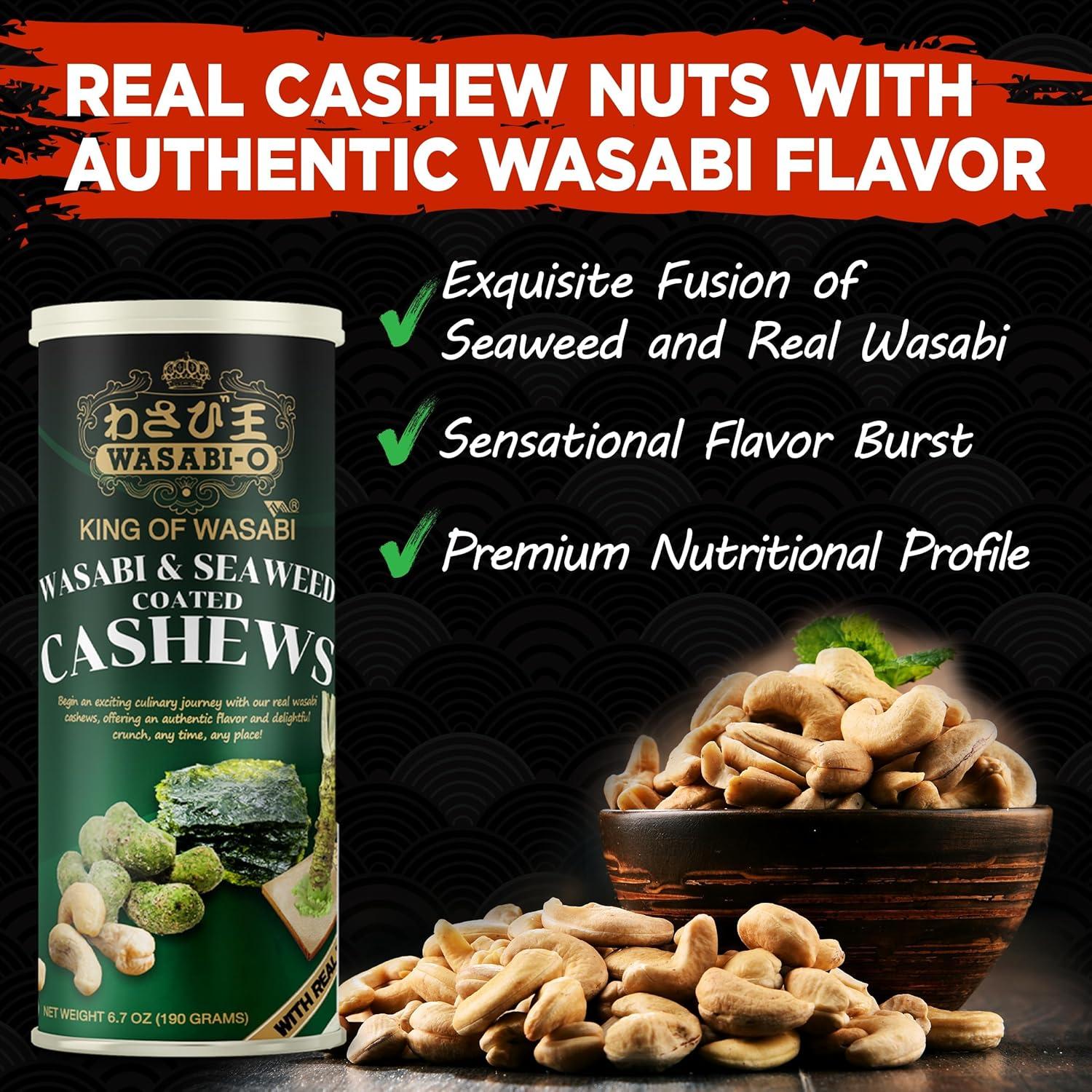 Anacardos Wasabi y Alga Marina Venturetec 190g Gourmet