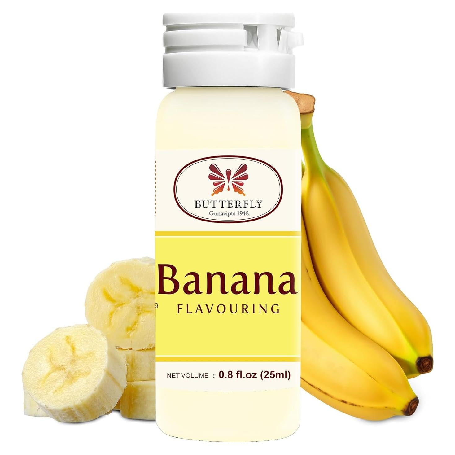 Pasta Saborizante Mariposa Plátano 25 ml Jans