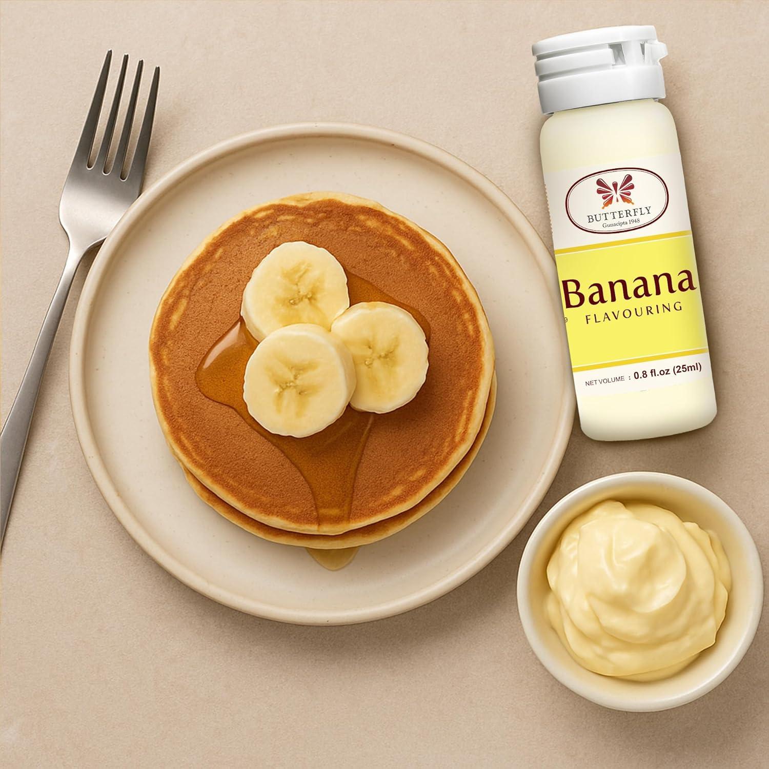 Pasta Saborizante Mariposa Plátano 25 ml Jans