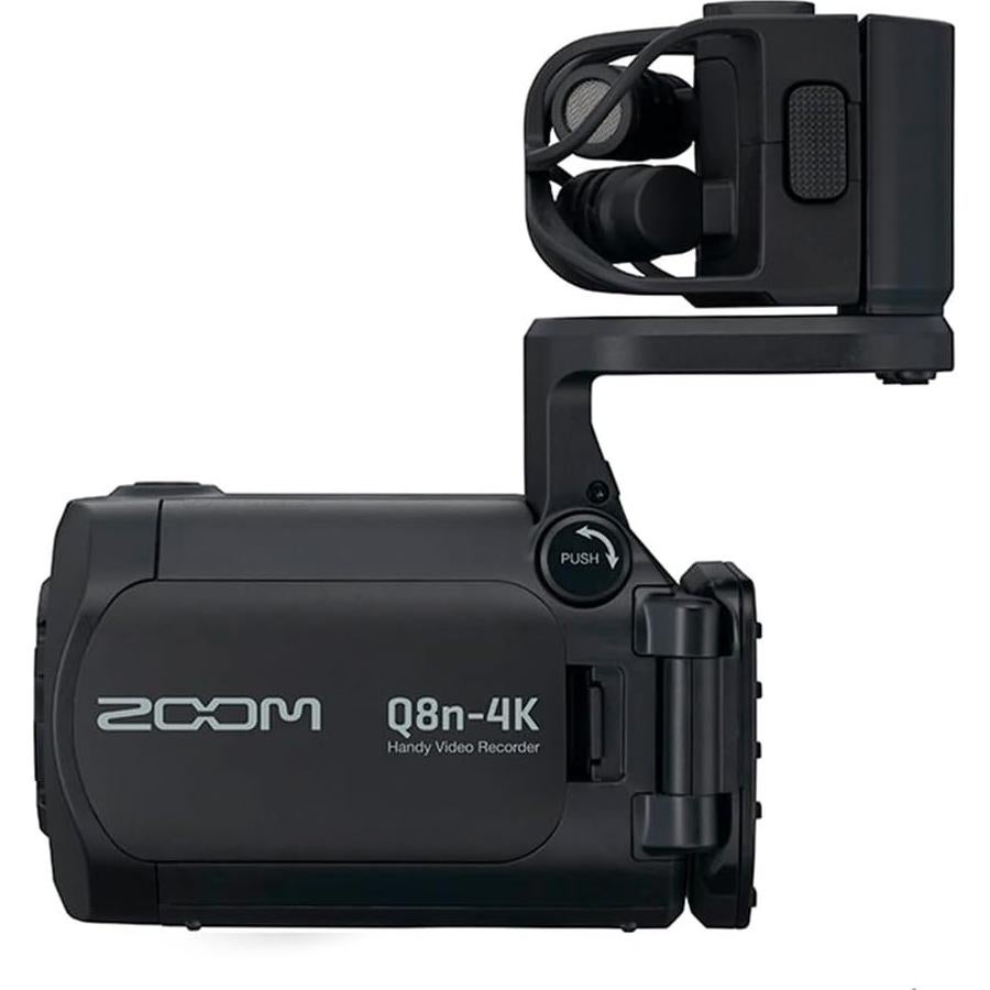 Grabadora de Video Zoom Q8n-4K 4K UHD con Micrófonos