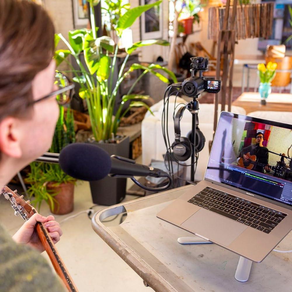 Grabadora de Video Zoom Q8n-4K 4K UHD con Micrófonos