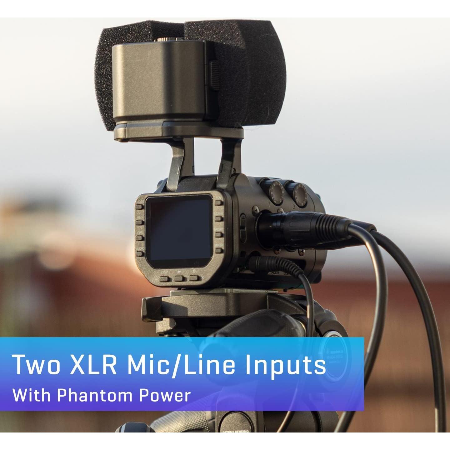 Grabadora de Video Zoom Q8n-4K 4K UHD con Micrófonos