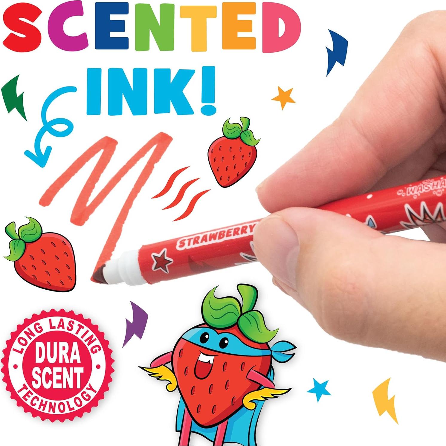 Smarkers Scentco 16 Marcadores Aromatizados Lavables