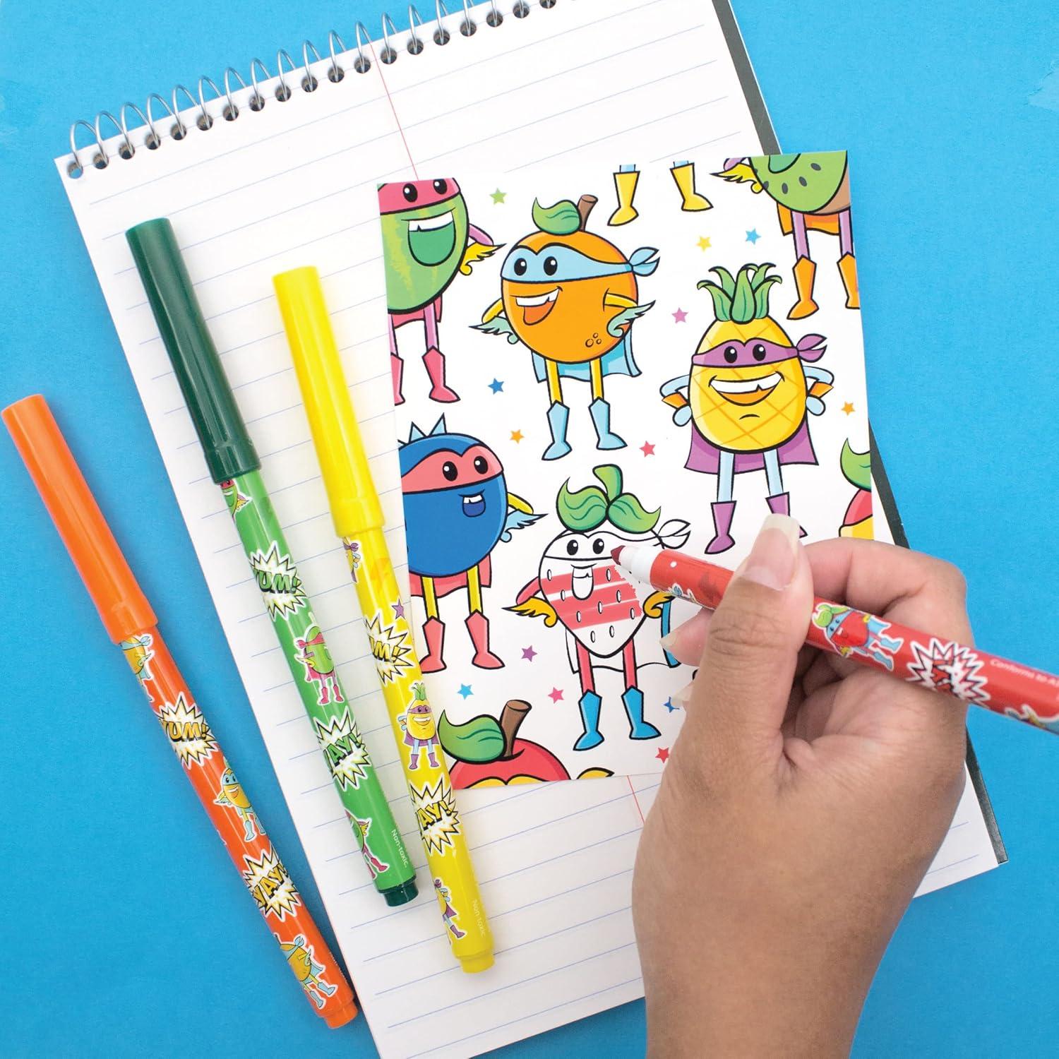 Smarkers Scentco 16 Marcadores Aromatizados Lavables