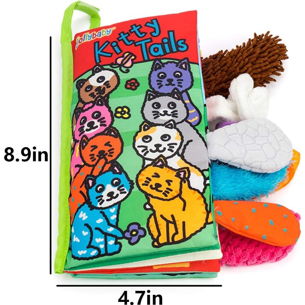 Libro de Actividades de Tela Zocita con Colas de Animales