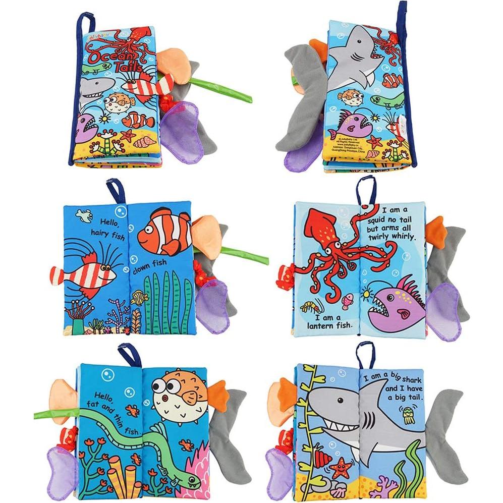 Libro de Actividades de Tela Zocita para Bebés 0-3 Años