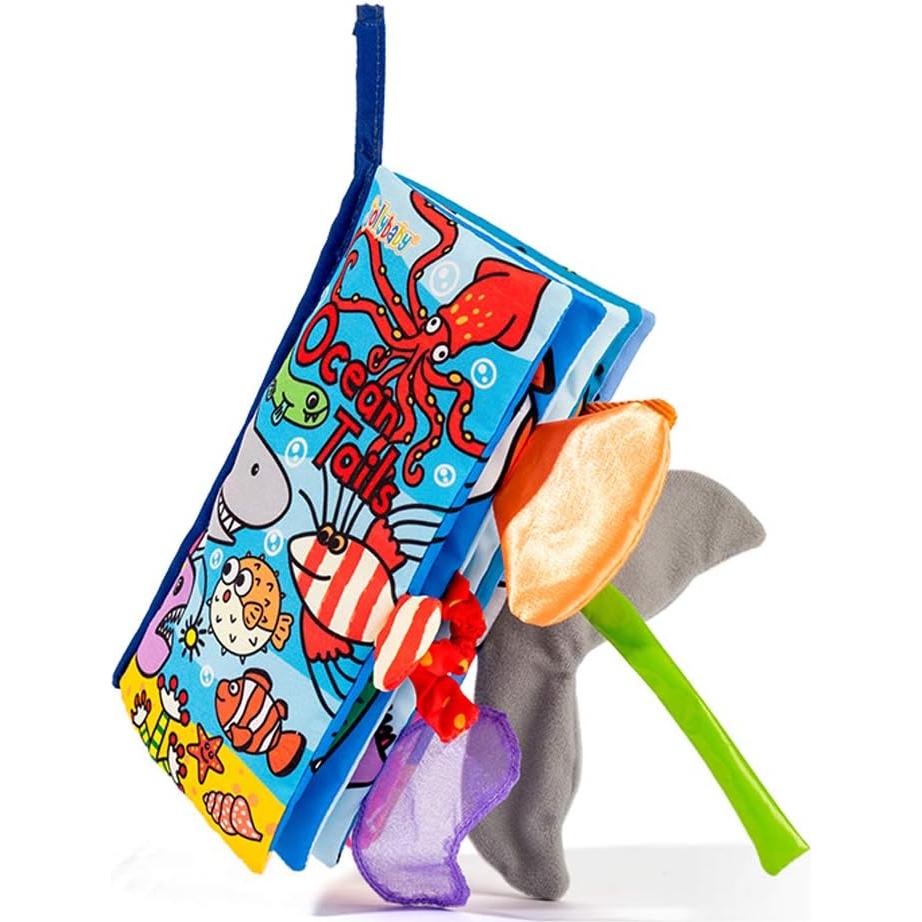 Libro de Actividades de Tela Zocita para Bebés 0-3 Años