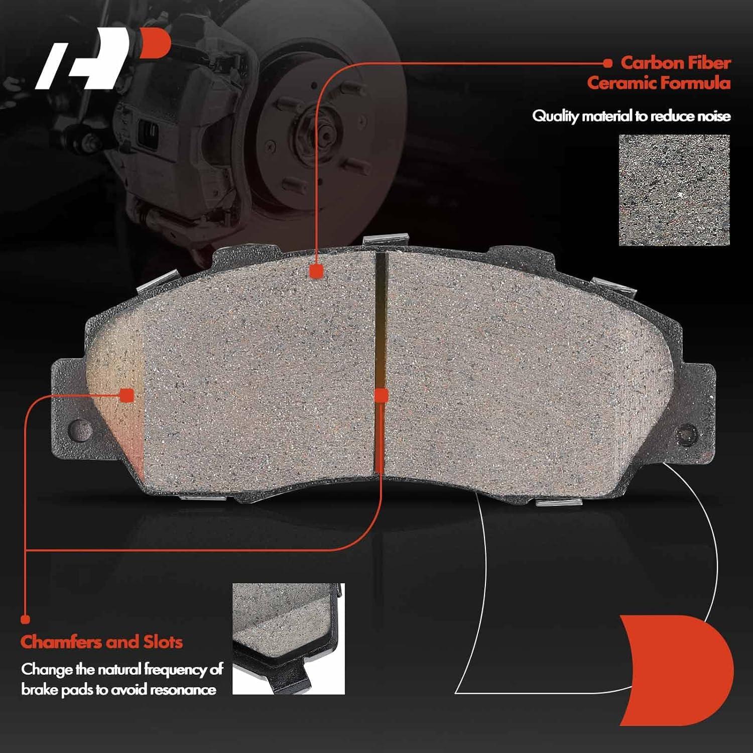 Discos de Freno Perforados y Ranurados A-Premium + Pastillas Cerámicas