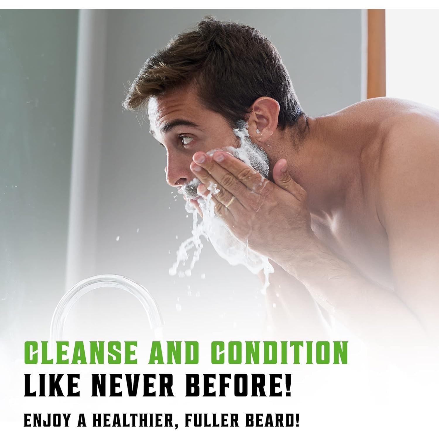 Champú y Acondicionador para Barba Viking Revolution 500ml