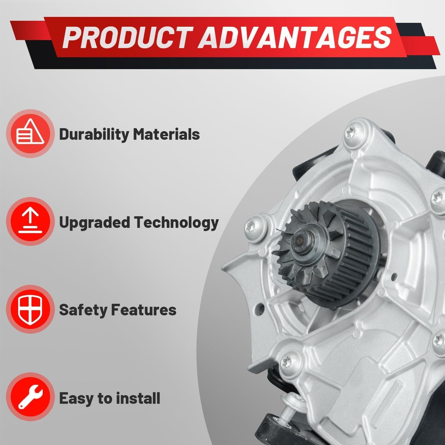 Carcasa de Termostato ProRefine para Volkswagen y Audi 1.8T 2.0T
