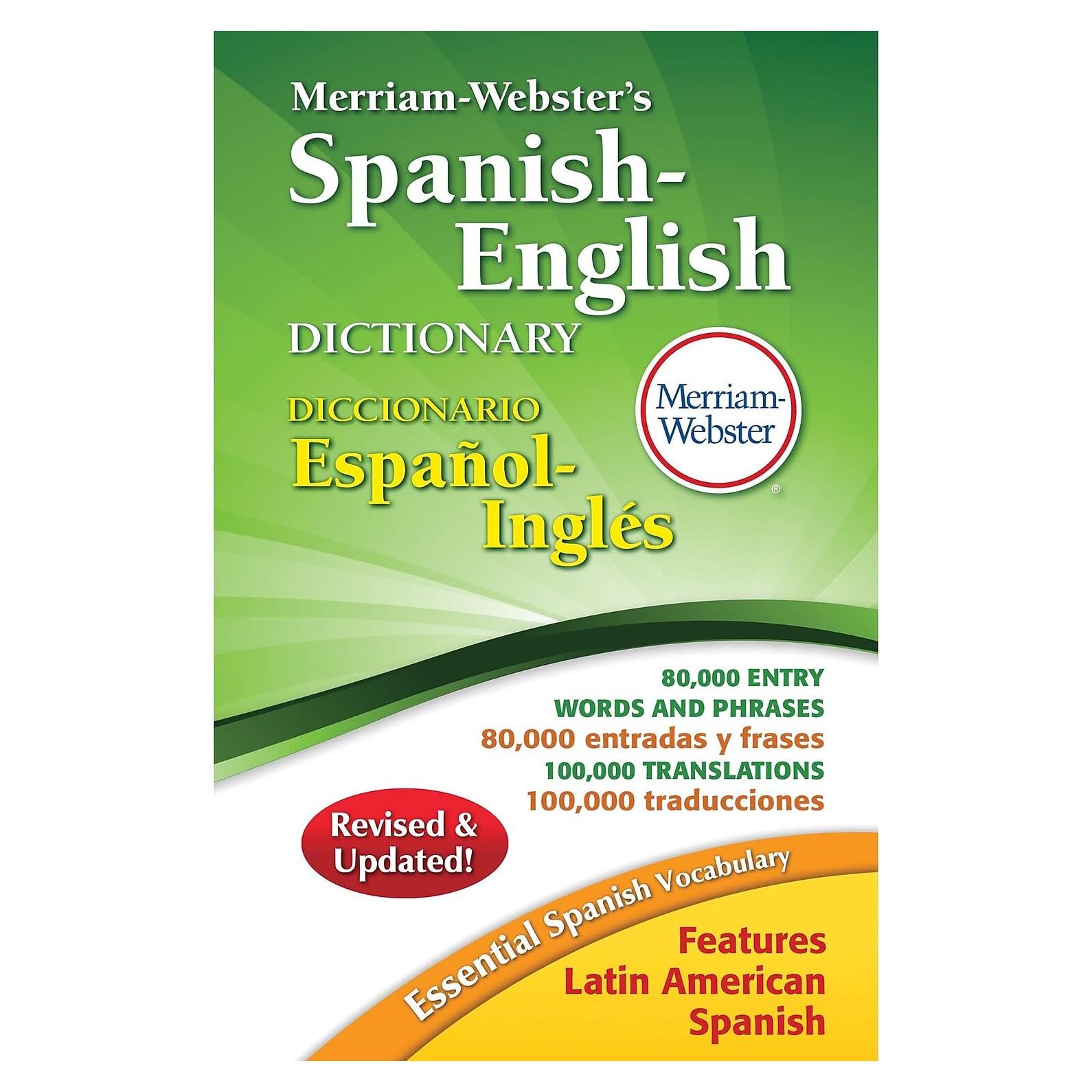 Merriam-Webster's Spanish-English Dictionary