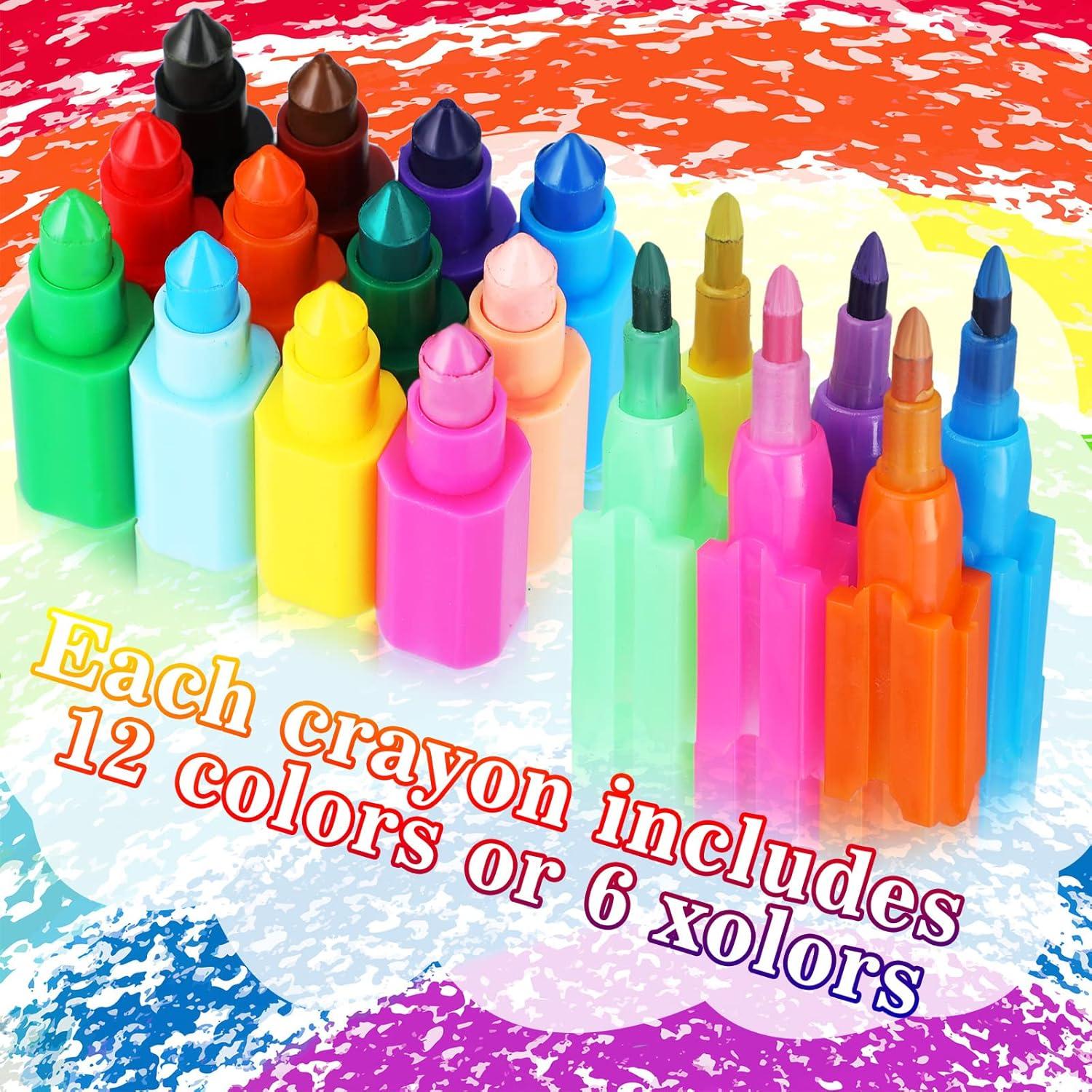 28 Crayones Apilables Eersida Multicolor para Niños