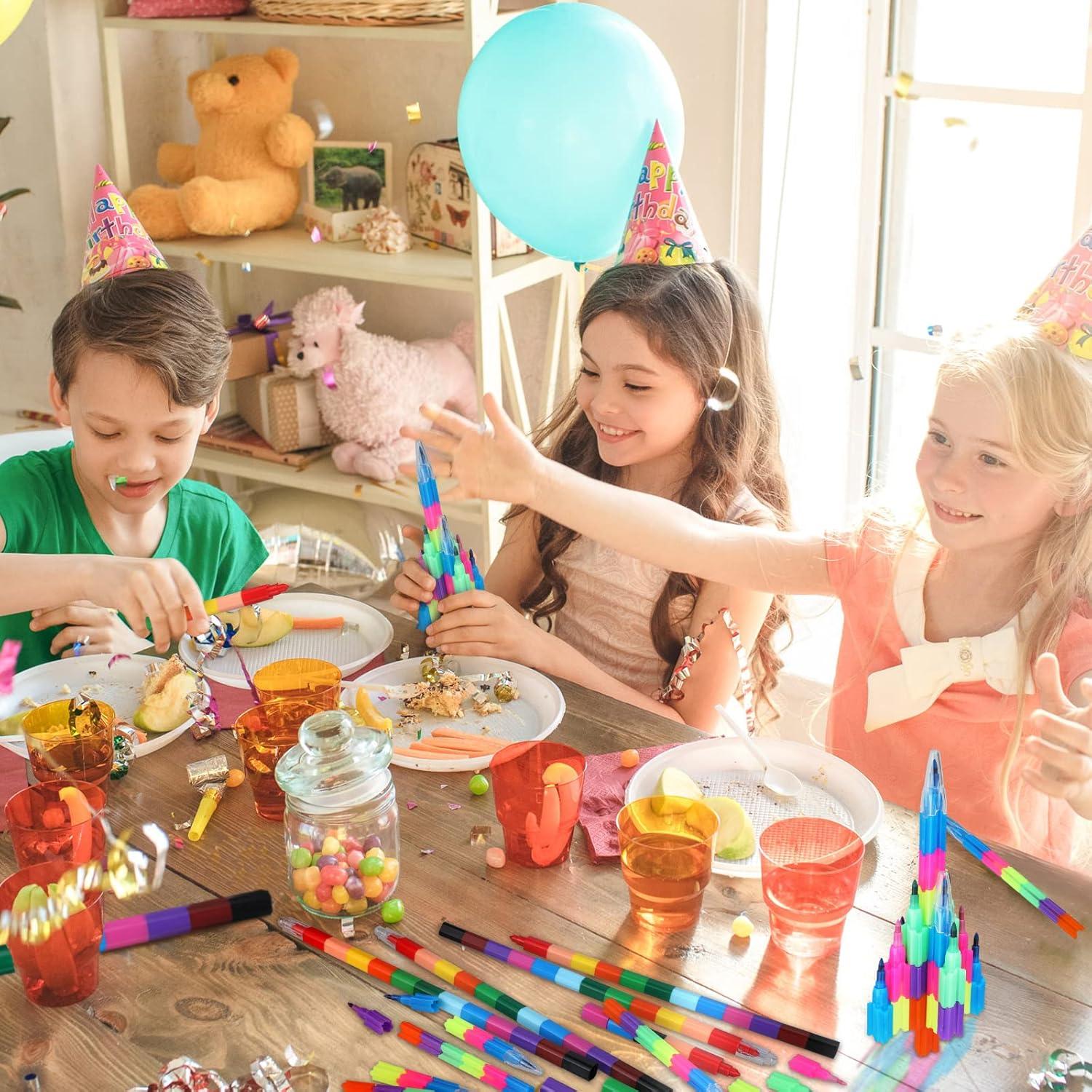 28 Crayones Apilables Eersida Multicolor para Niños