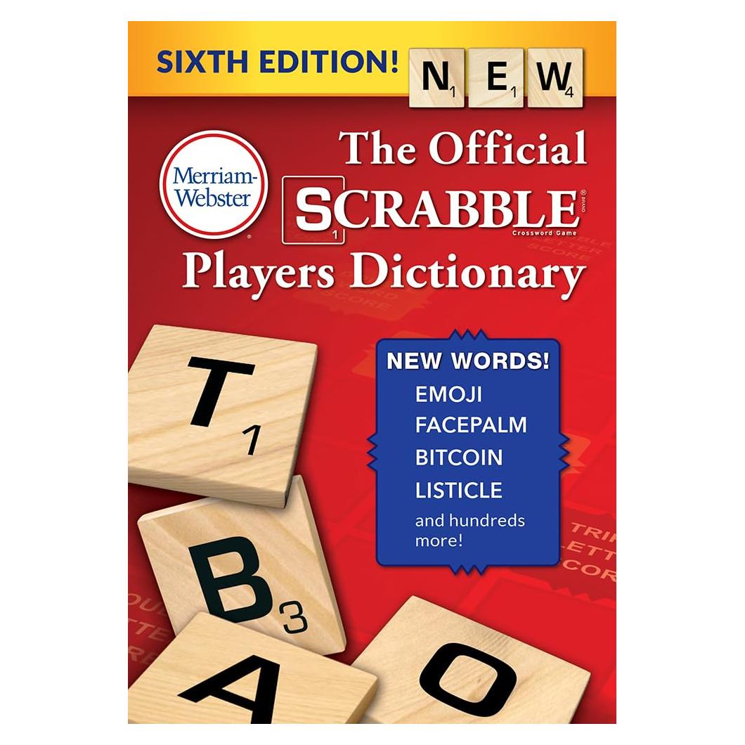 The Official SCRABBLE Players Dictionary, Sixth Ed. (Jacketed Hardcover)