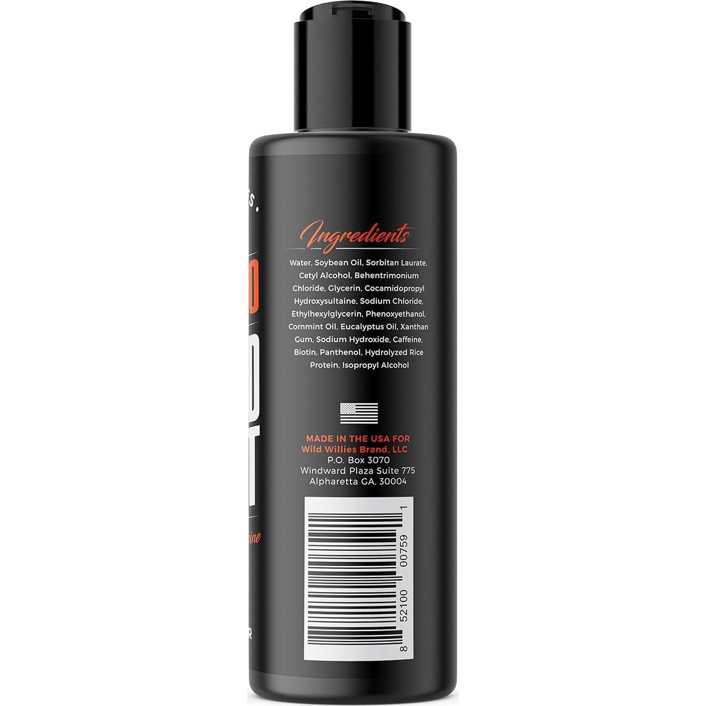 Kit Cuidado Barba Wild Willies - Champú y Acondicionador 4 Oz