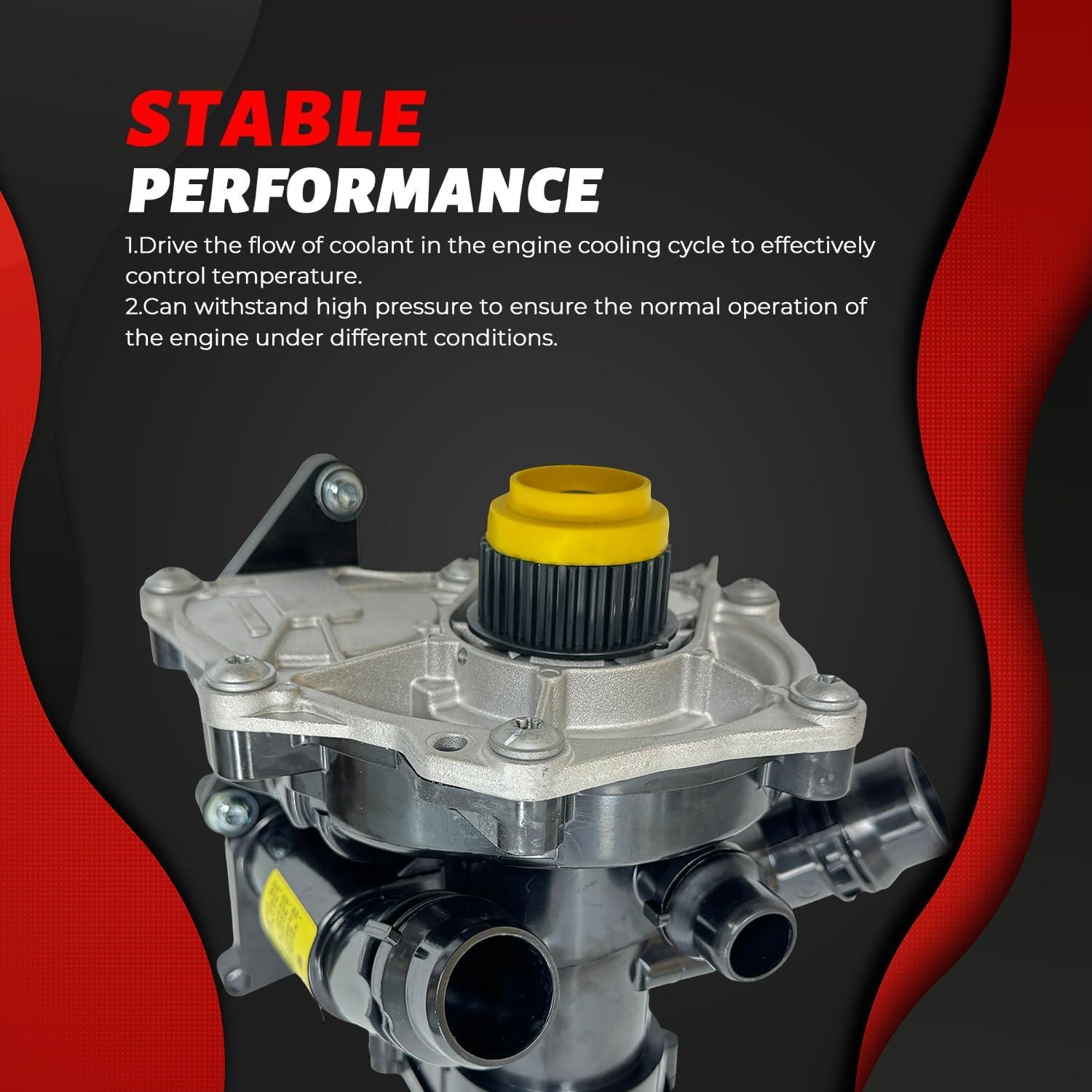 Bomba de Agua NITOYO 06L121111H con Termostato para Audi y VW