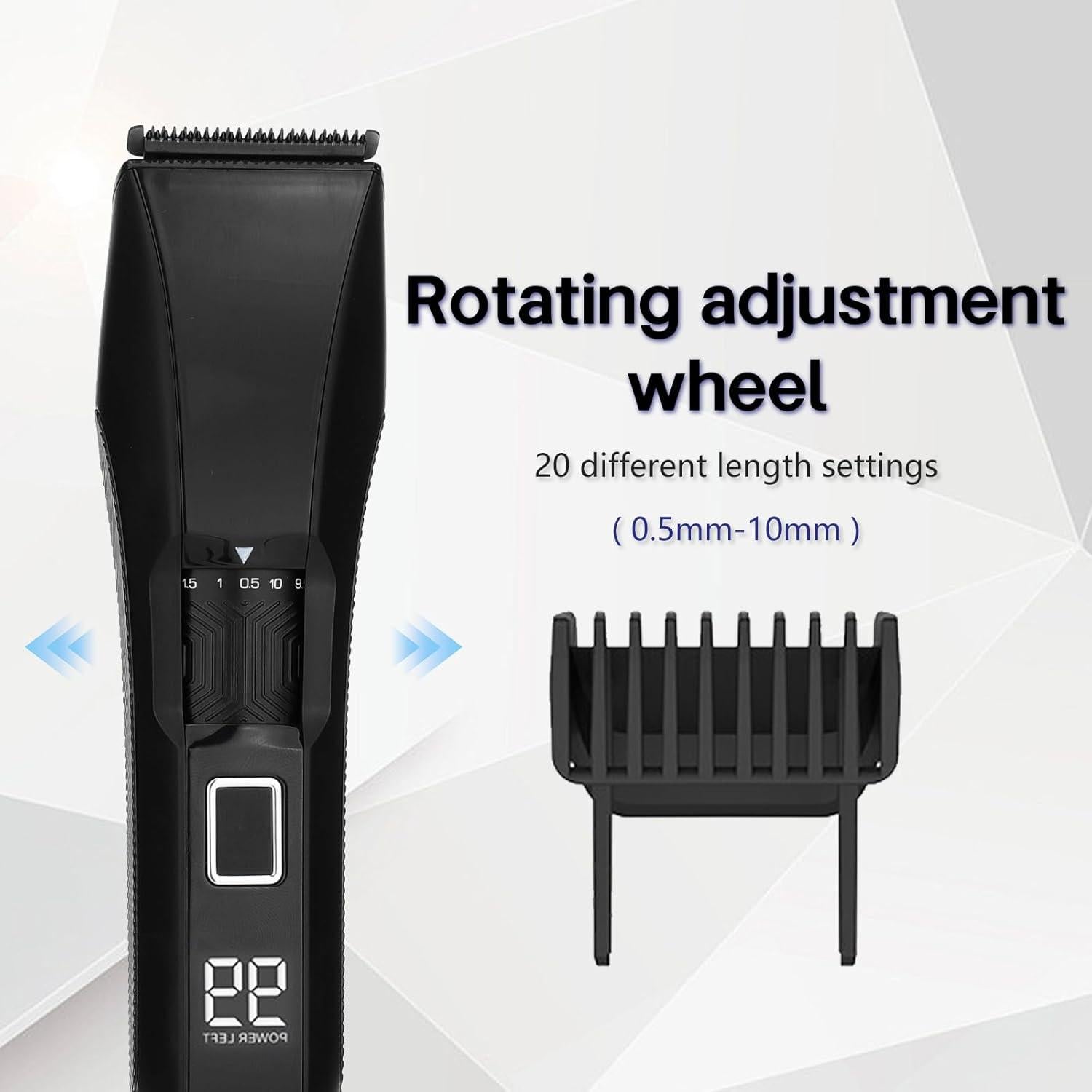 Recortadora de Barba Manscape, 20 Longitudes, Inalámbrica IPX7