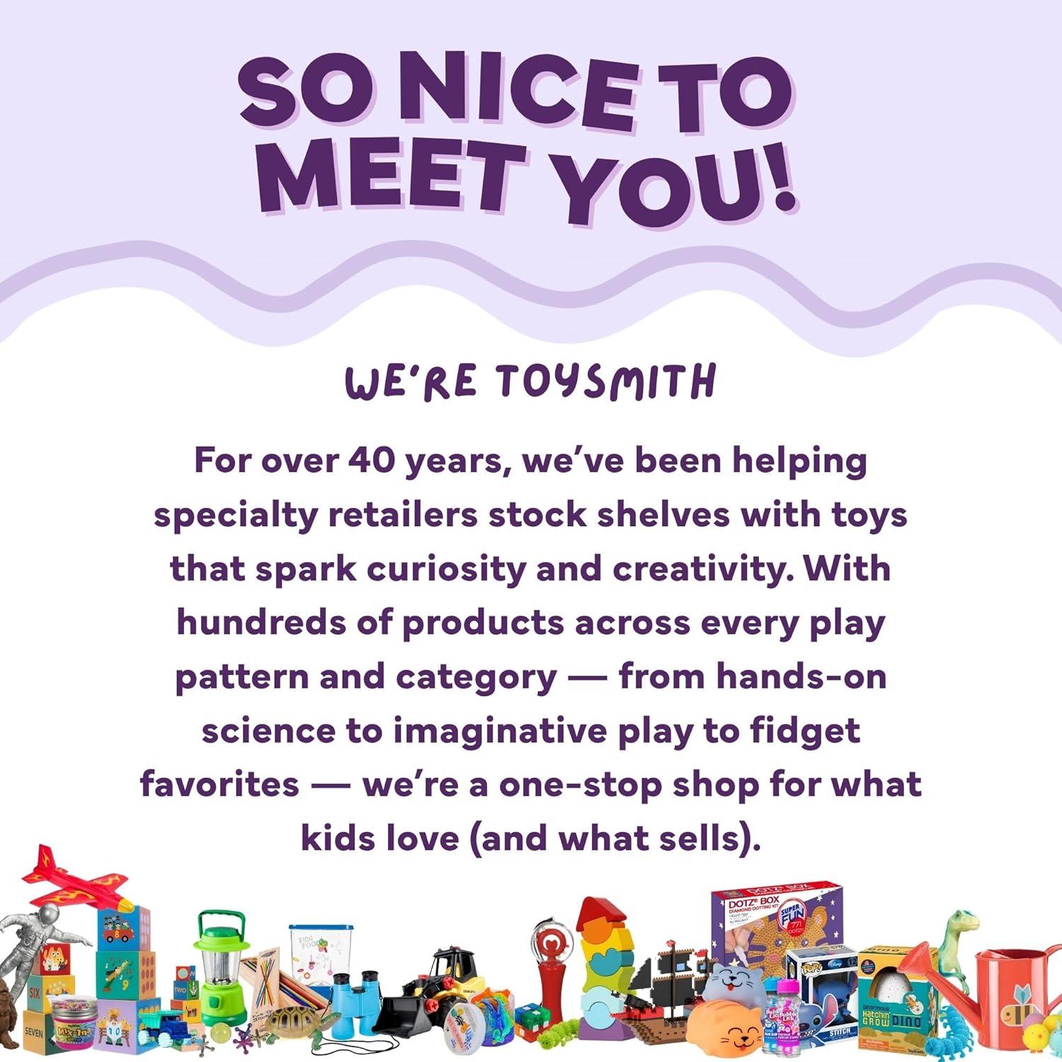 Set de 3 Juguetes Antiestrés Gatos Squishy Toysmith - Silicona