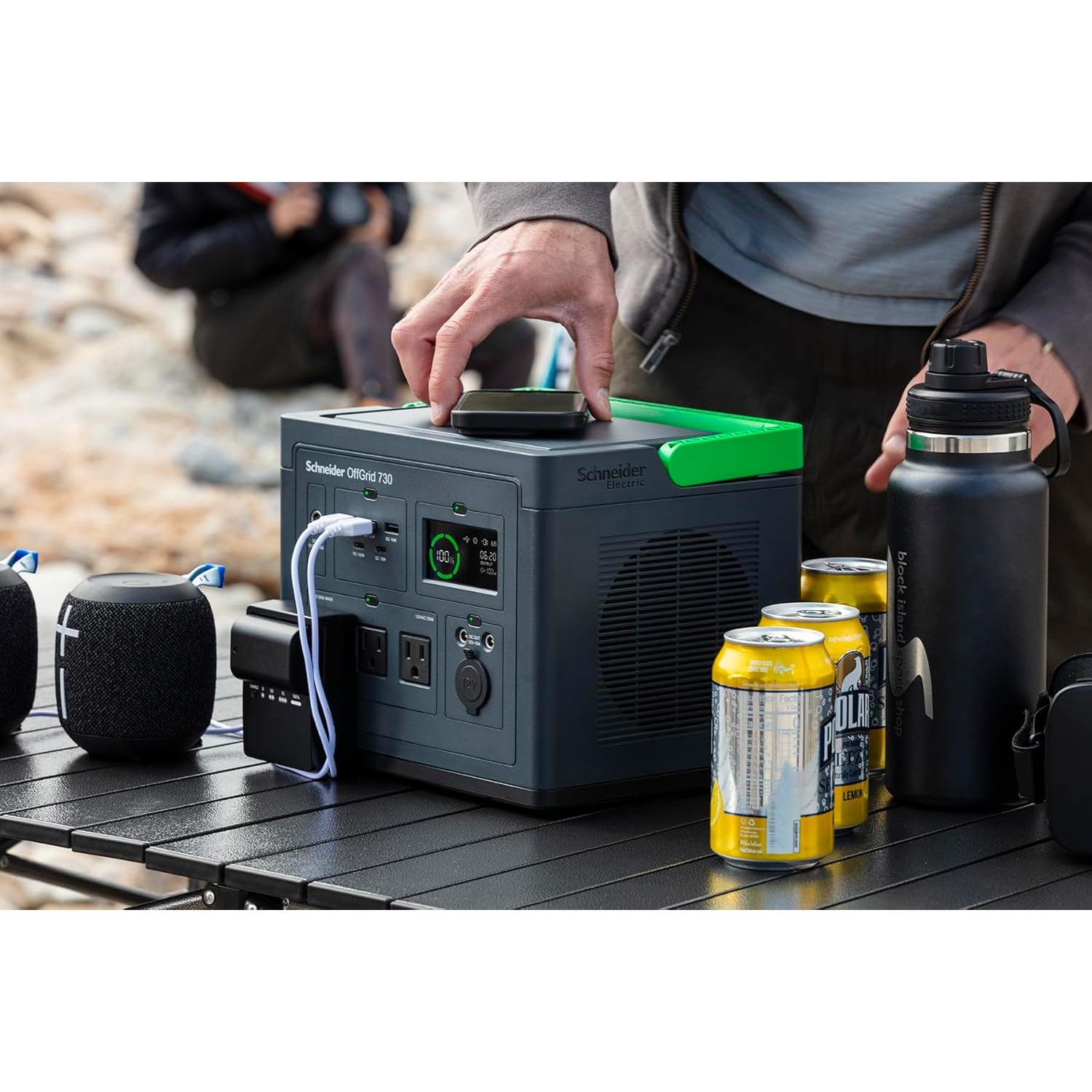 Estación Energía Portátil Schneider 700W PPS730 738Wh