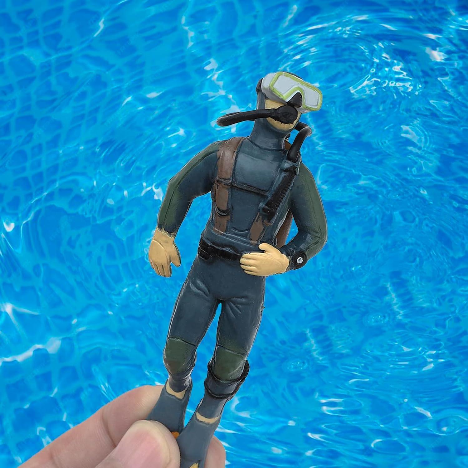 Figuras de Buceadores y Criaturas Marinas ONEST - 10 Piezas