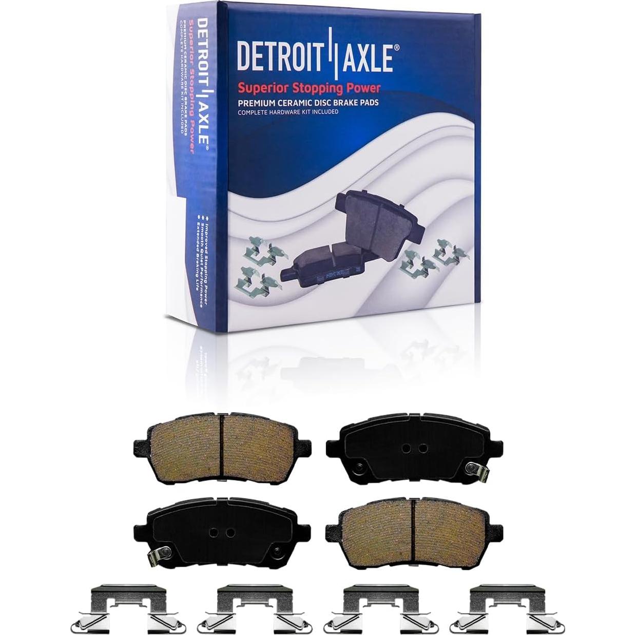 Kit de Frenos Delanteros Detroit Axle para Ford Fiesta 2011-2019