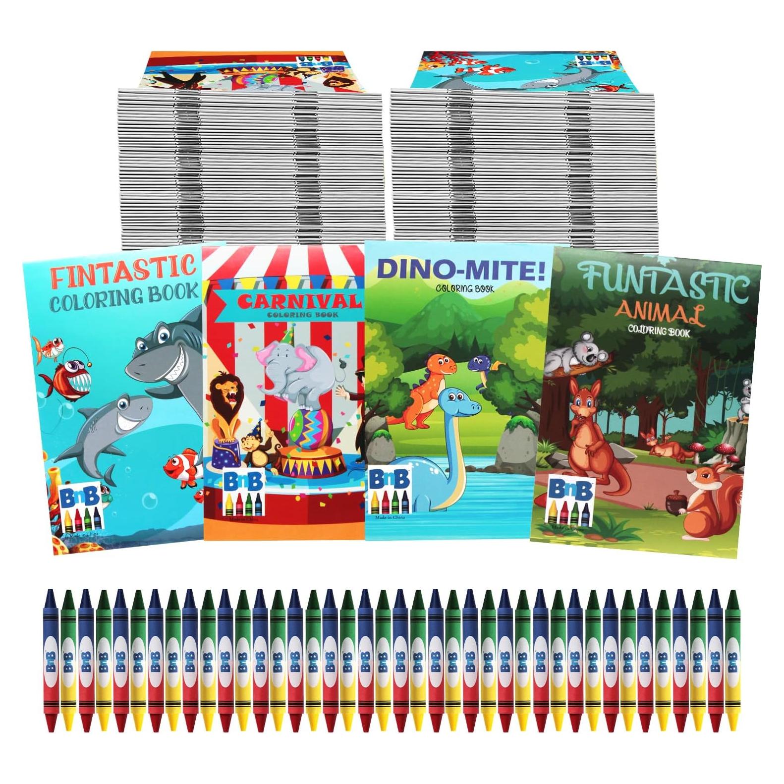 Mini Libros para Colorear Bottles N Bags 48 Paquetes 5x7