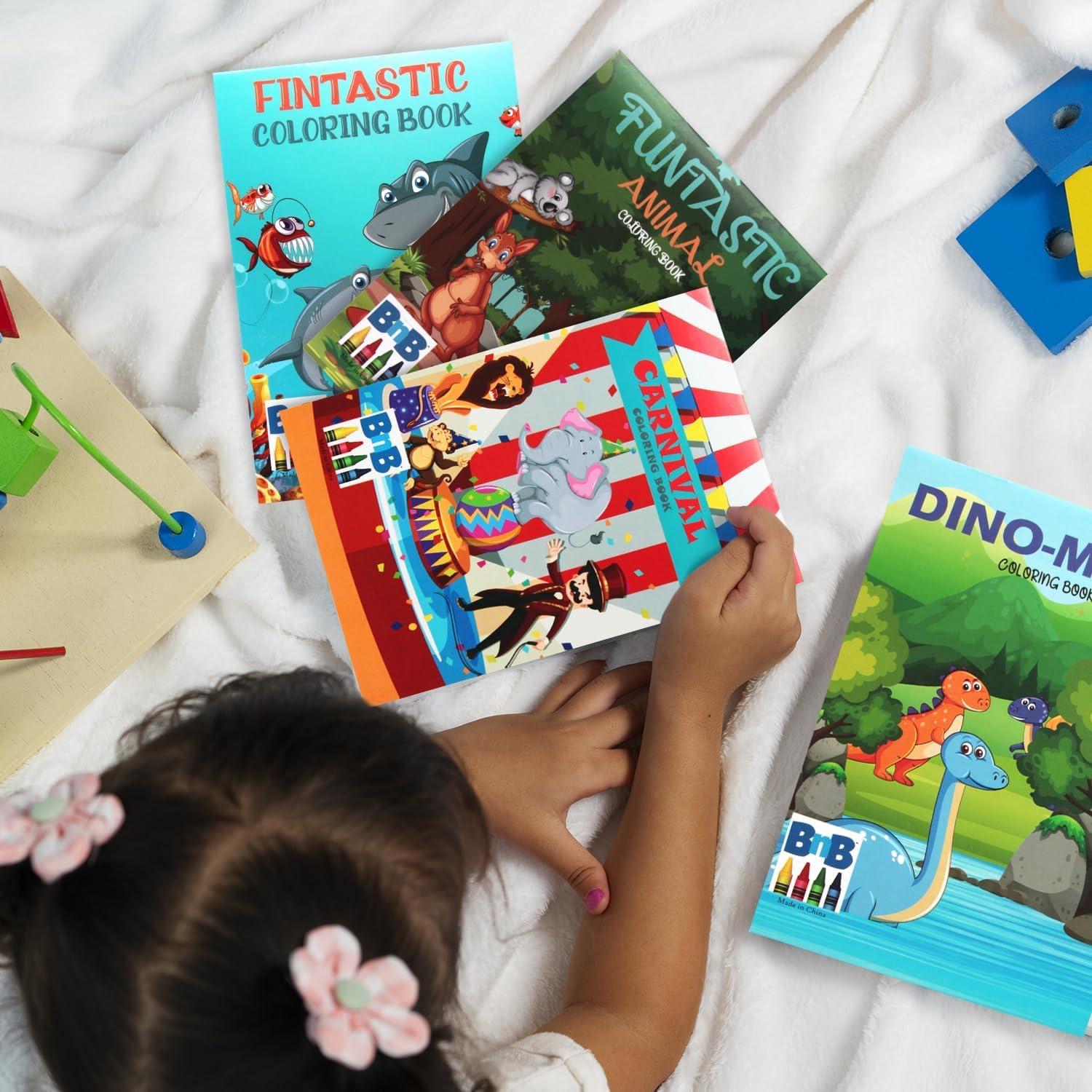 Mini Libros para Colorear Bottles N Bags 48 Paquetes 5x7