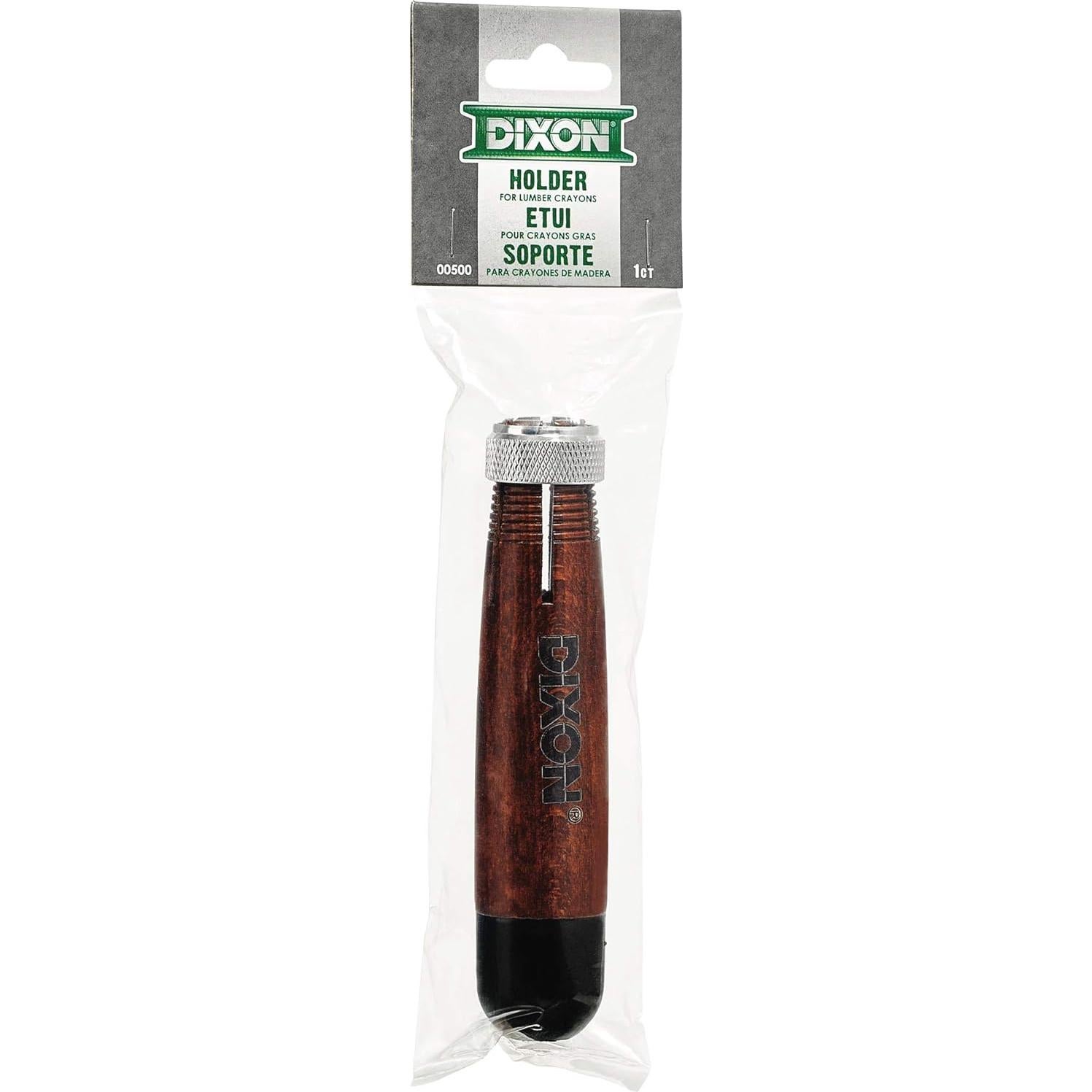 Soporte de Crayón Industrial Dixon 00500 Madera Nogal 1-Pack