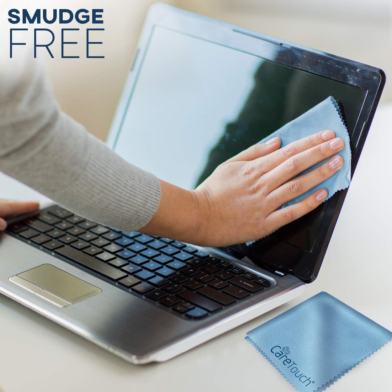 Paño de limpieza Care Touch - 12 paños microfibra azul