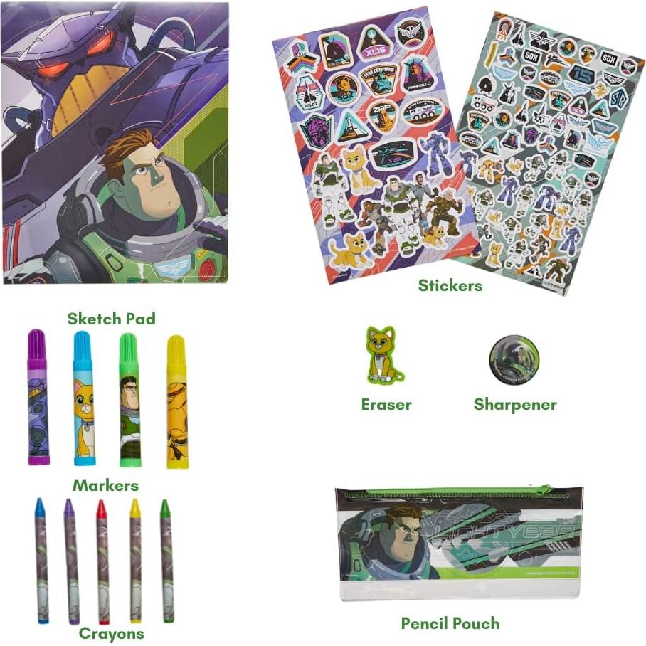 Conjunto de Arte para Colorear Buzz Lightyear 30 Pzs