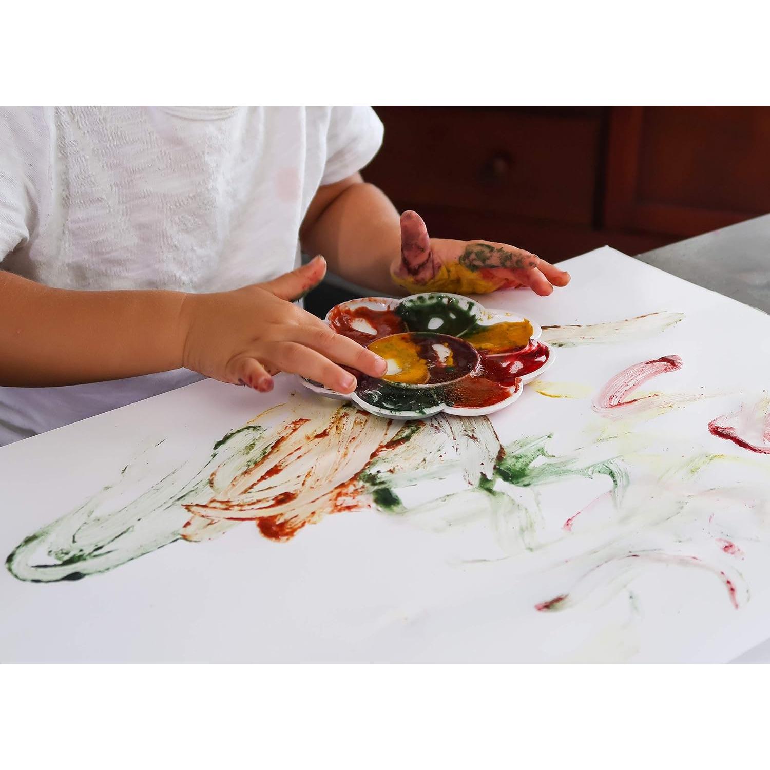 Pinturas Veganas para Dedos Veggie Baby - 5 Colores Comestibles