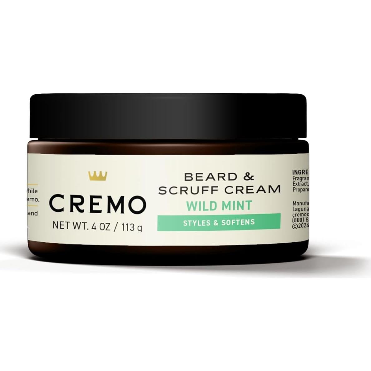 Cremo Crema para Barba Menta Silvestre 113g Acondicionador
