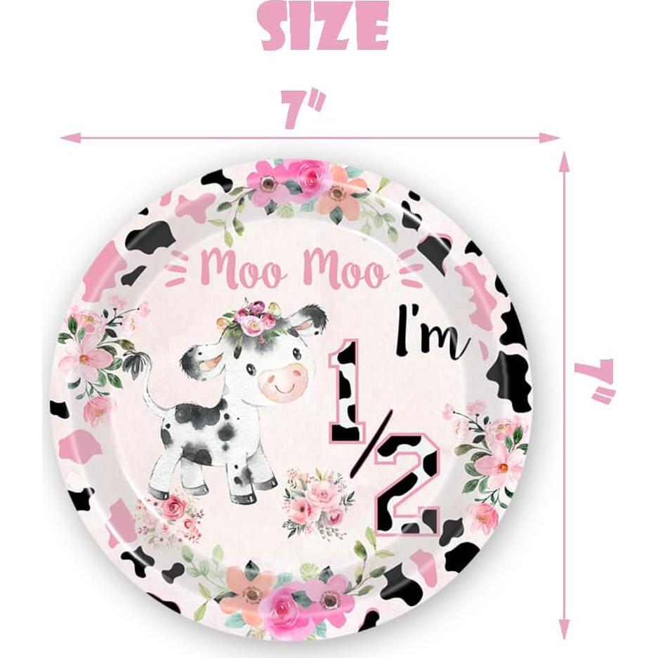 Set de Fiesta de Cumpleaños Sagrada Vaca 80 Piezas Letromp