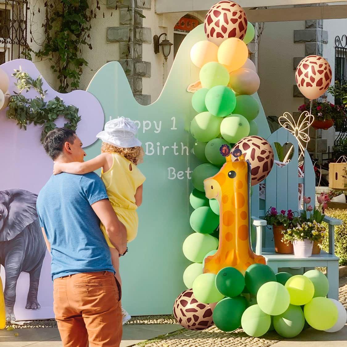 Globo Jirafa Salvaje 40 Pulgadas TWIHWEI Fiesta Cumpleaños