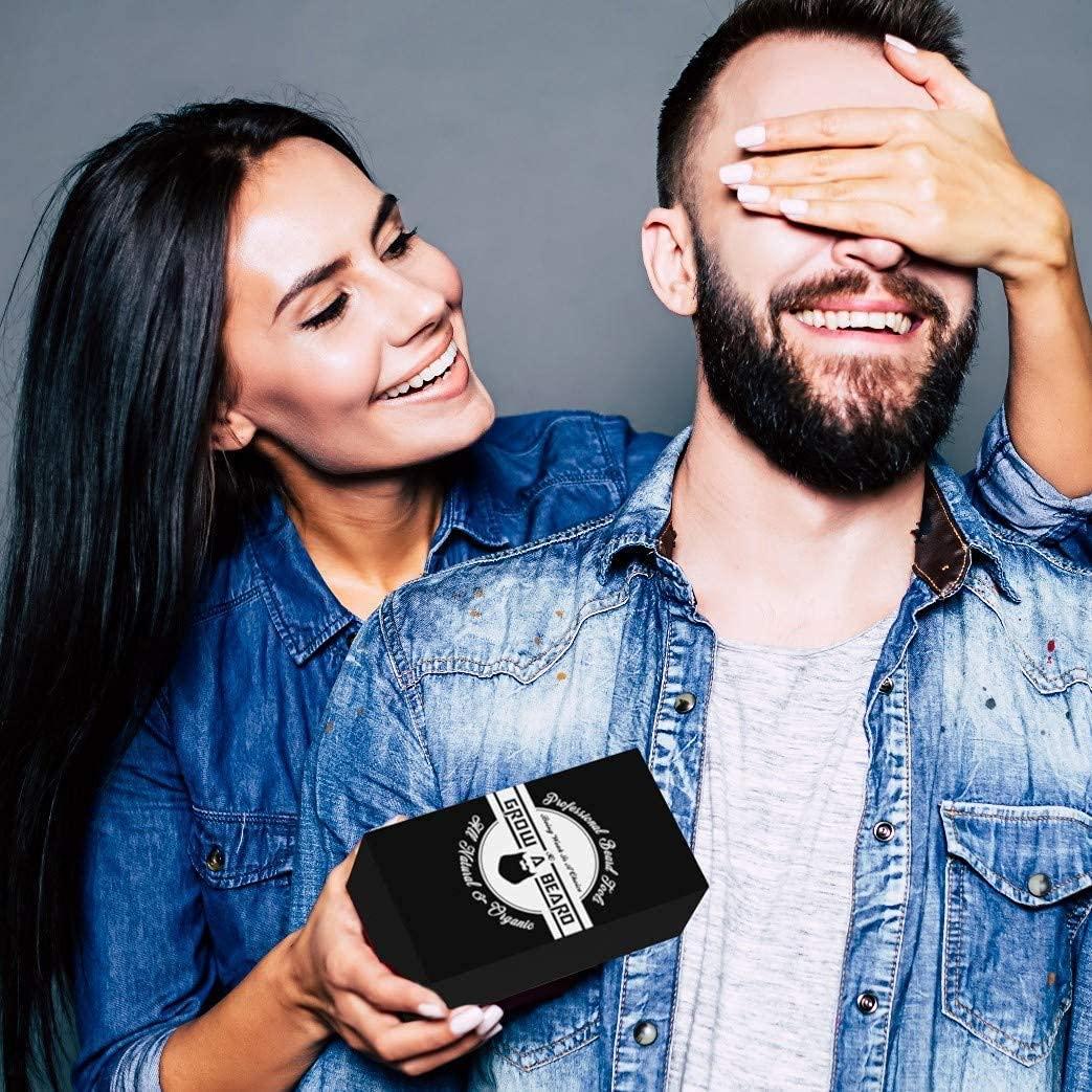 Kit de Aseo para Barba GROW ALPHA BEARD con Cepillo y Peine