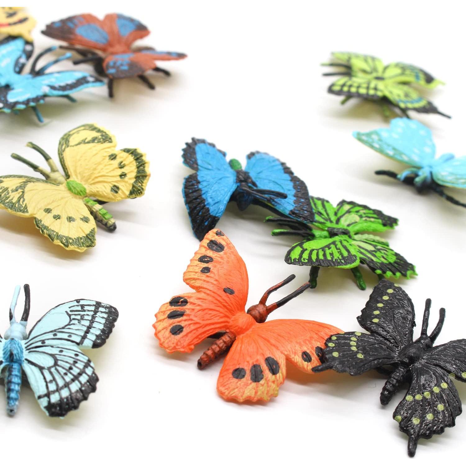 Figuras de Acción Mariposas 12pcs SmilerSmile Decoración