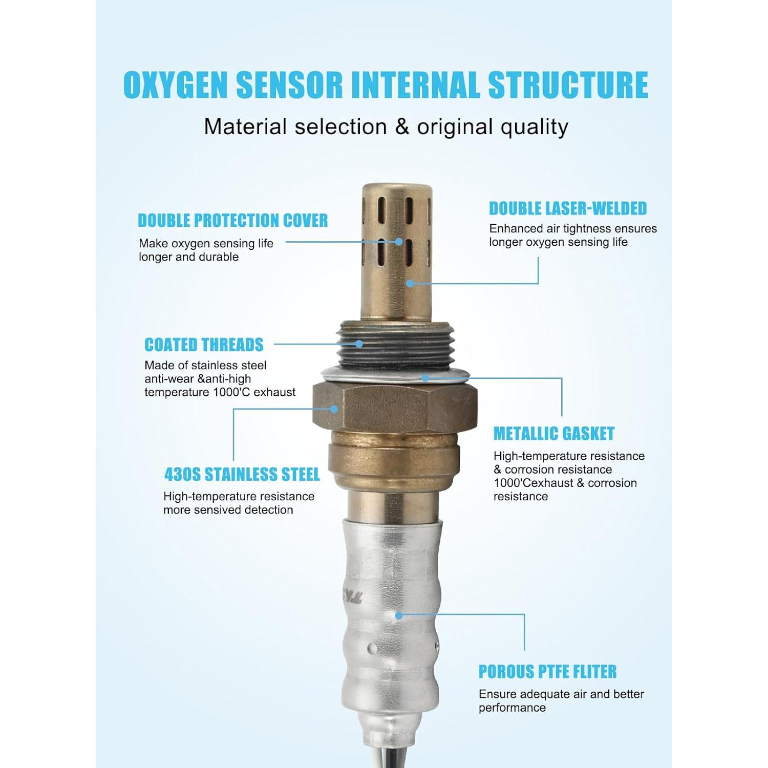 Sensores de Oxígeno O2 TAUTOY 350-34052 350-64031 para Subaru