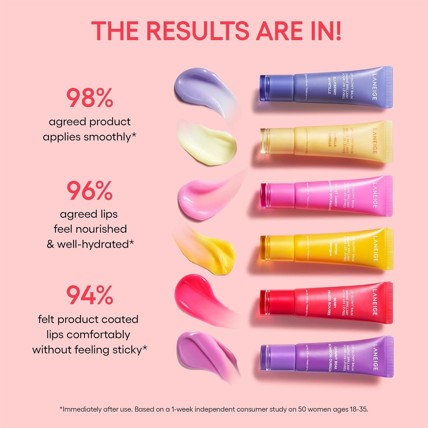 Bálsamo Labial LANEIGE Lip Glowy Baya Hidratante 20g