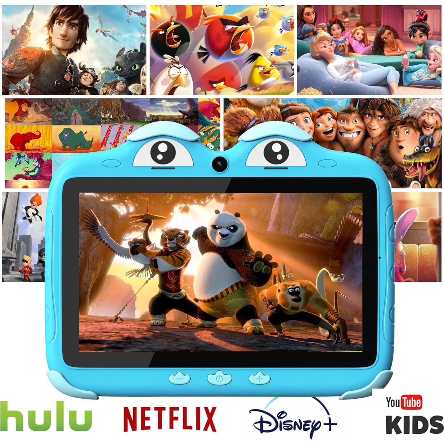 Tableta Infantil YINOCHE 7" Android 32GB Control Parental