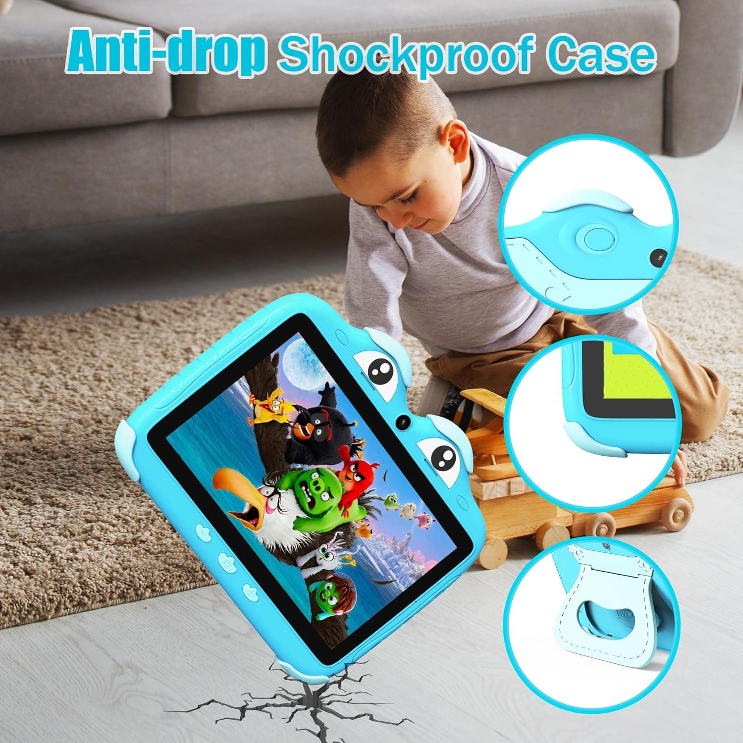 Tableta Infantil YINOCHE 7" Android 32GB Control Parental