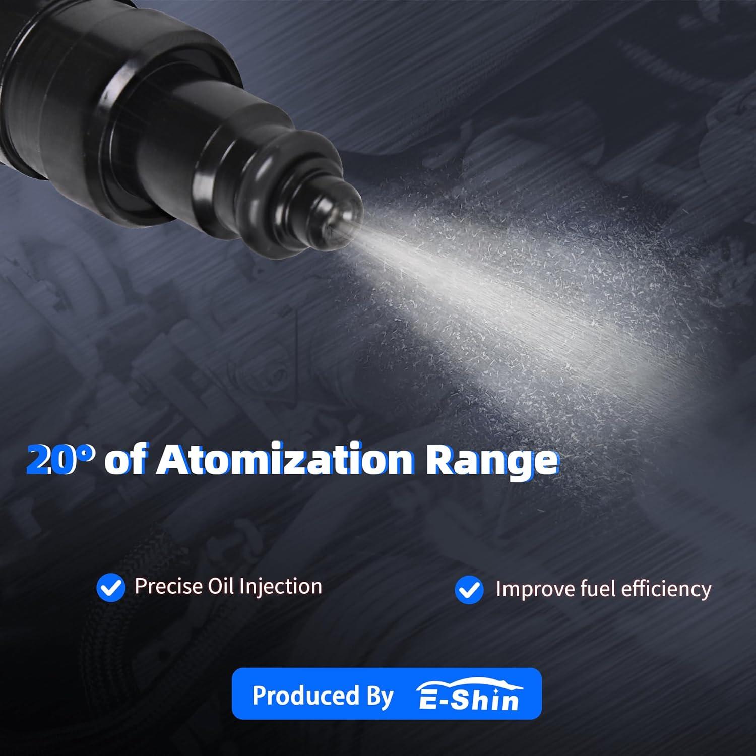 Inyectores de Combustible E-Shin 8PCS para Dodge y Jeep V8