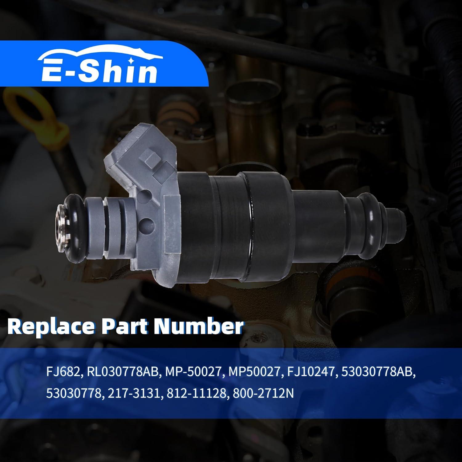 Inyectores de Combustible E-Shin 8PCS para Dodge y Jeep V8