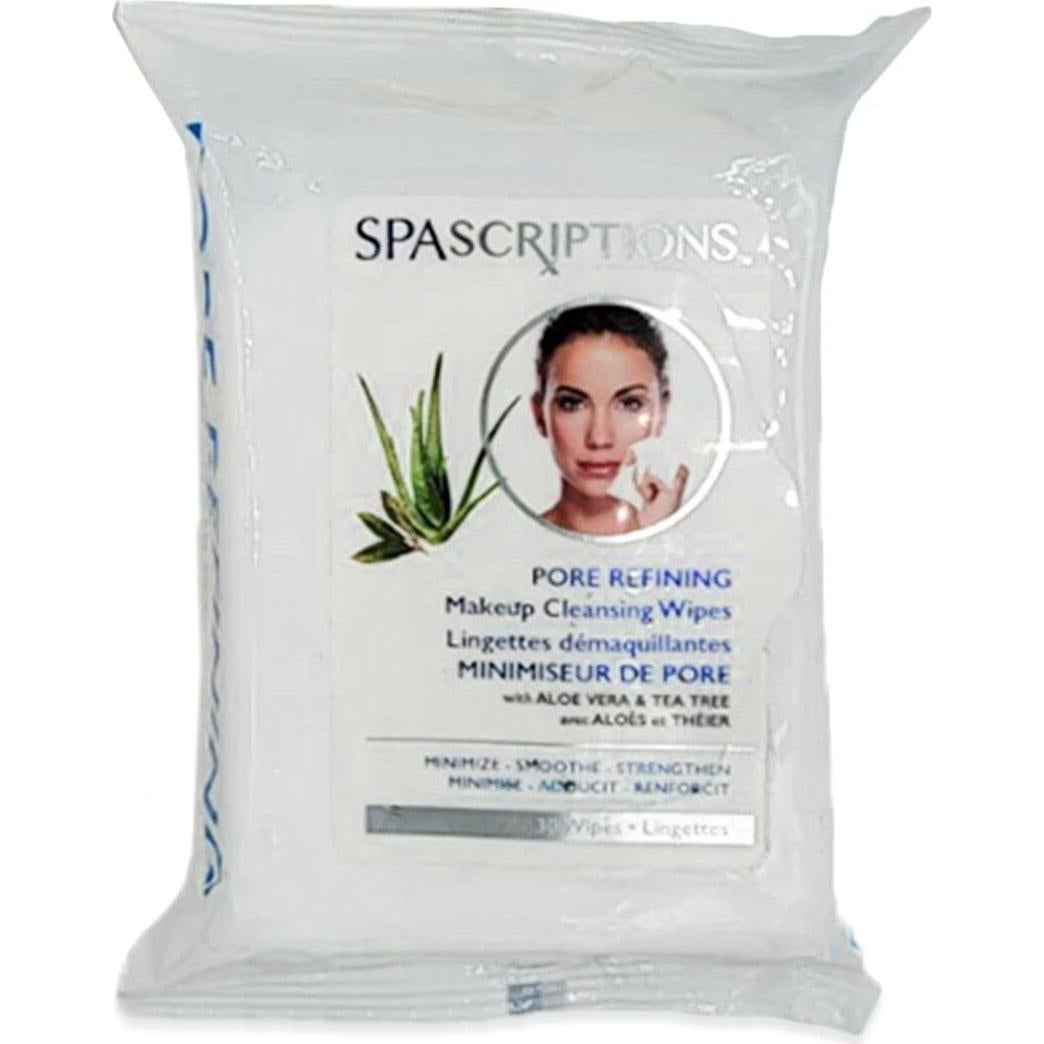 Toallitas Limpiadoras Spascriptions 4 en 1 Hidratantes 120 Ct