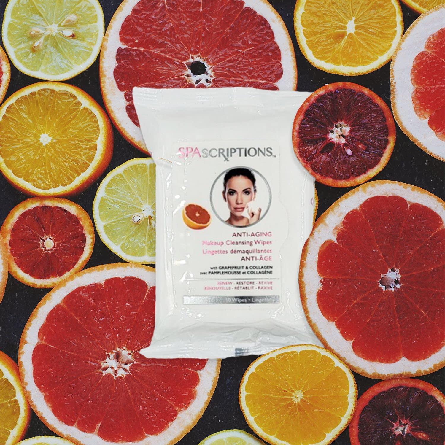 Toallitas Limpiadoras Spascriptions 4 en 1 Hidratantes 120 Ct