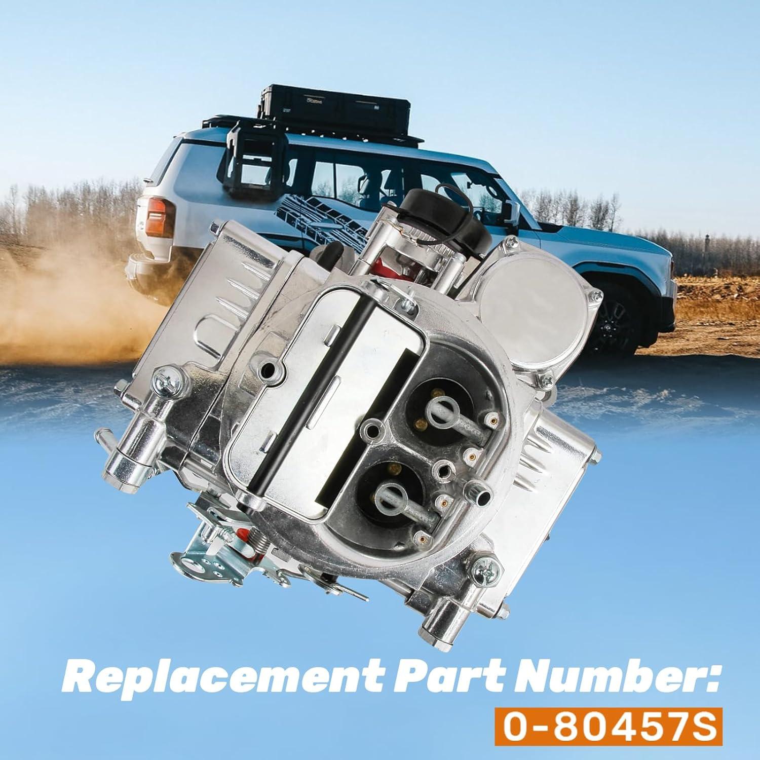 Carburador Genérico 0-80457S 600 CFM 4 Barriles Choke Eléctrico