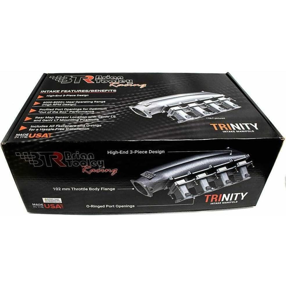 Colector de Admisión BTR Trinity LS3 Acabado Natural V2