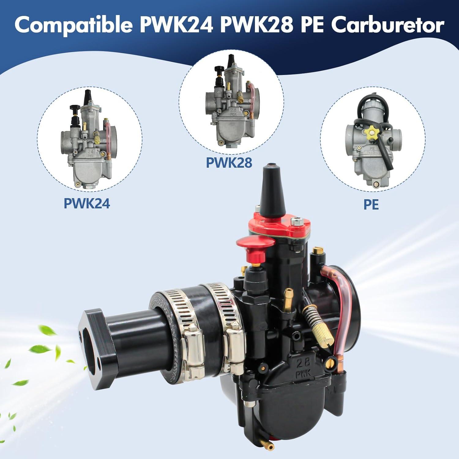 Colector de Admisión WNOOENG para Motor Predator 212cc 224cc