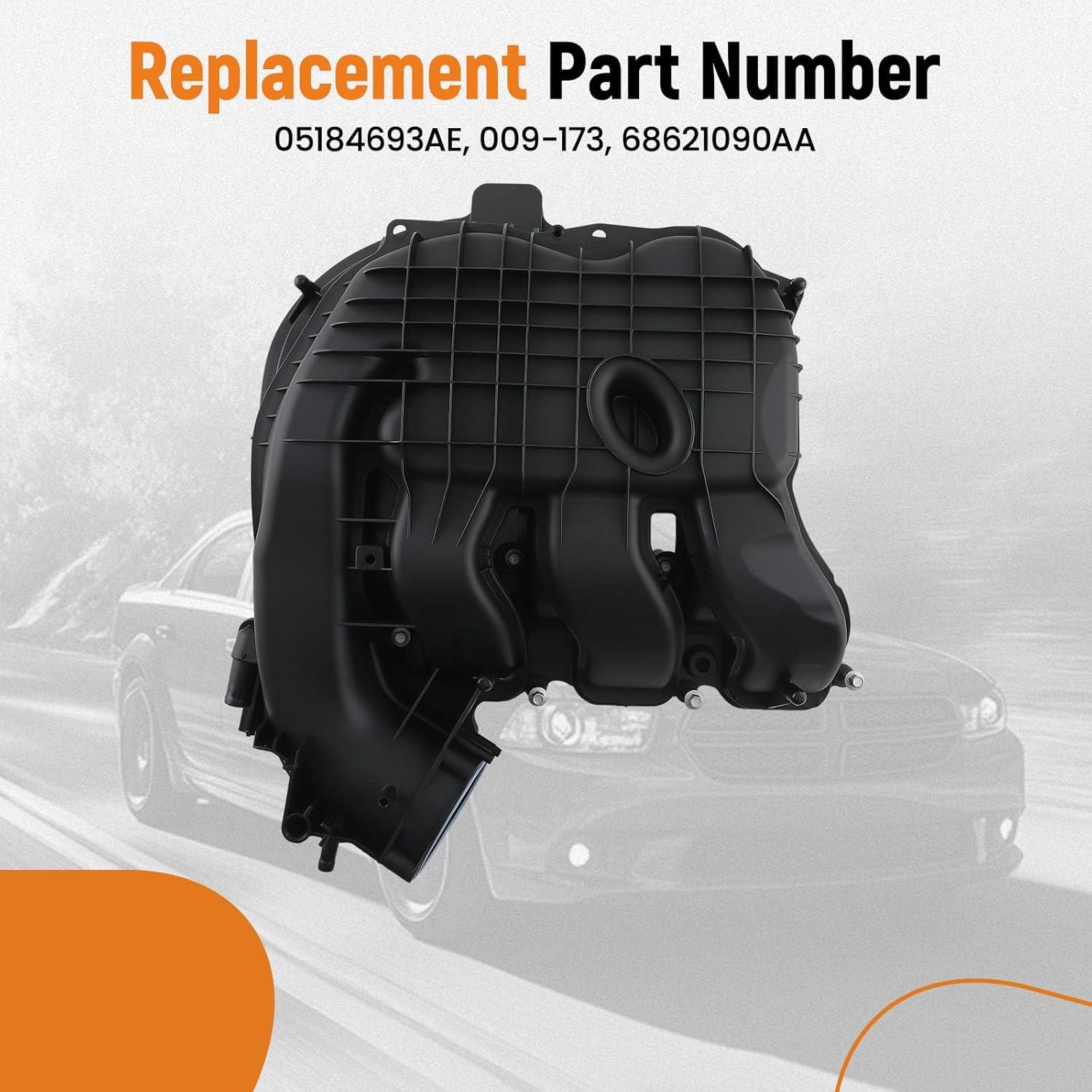 Colector de Admisión Superior maXpeedingrods para Jeep Dodge Chrysler 3.6L V6